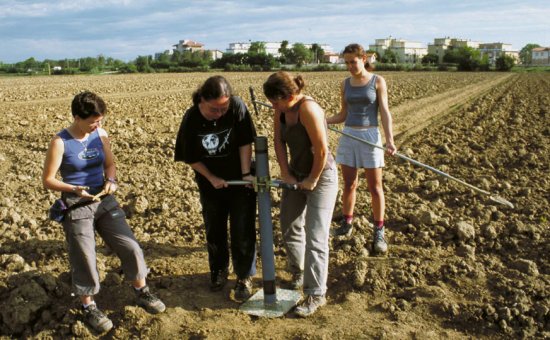 Coring operations near Potentia.