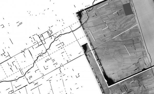 Historical survey 2Analysis of Roman centuriation remains with the help of historical aerial photographs.